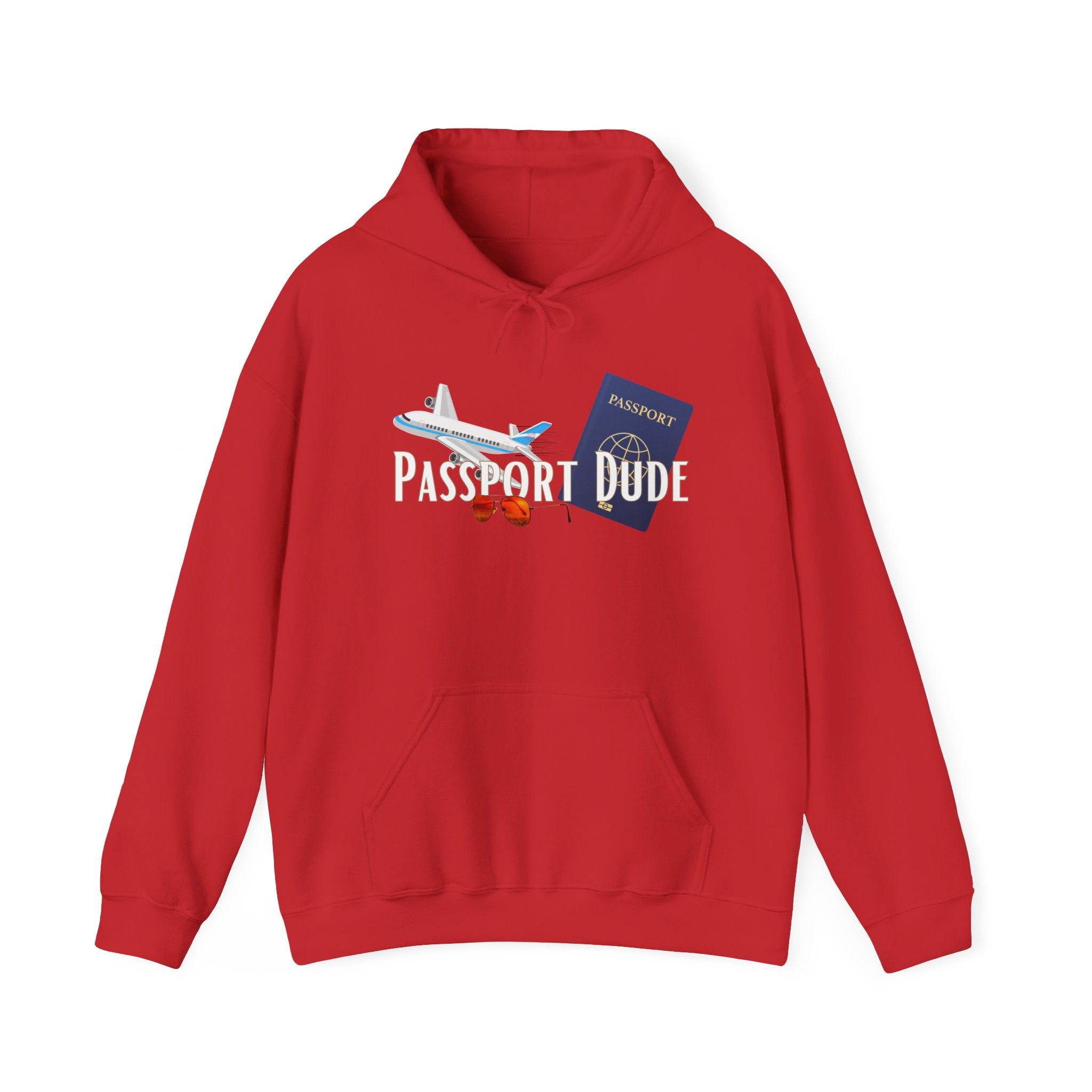 Passport Dude Unisex Heavy Blend™ Hooded Sweatshirt